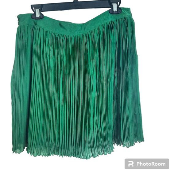 Club Monaco Lynnie Skirt Jupe Ivy/Vert Pleated Mini Preppy Size 10 NWT - Picture 4 of 9